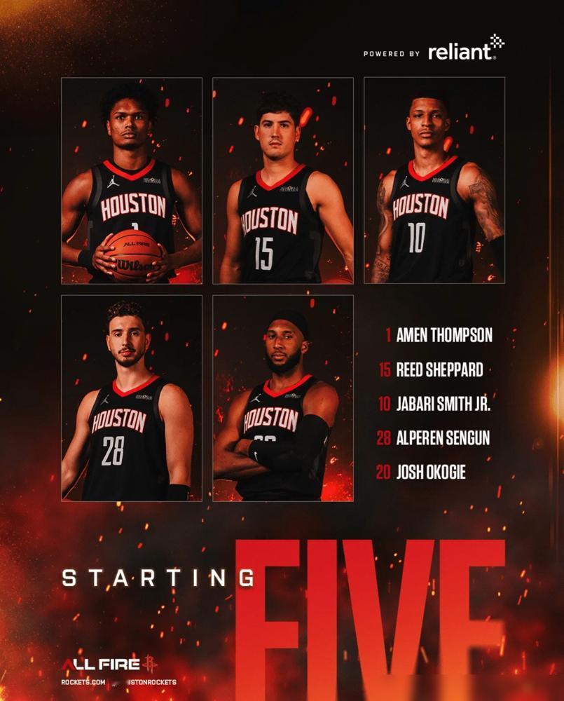 谢泼德终于打上了首发！不过这也是因为杜兰特家里有事，最近几场都要缺席，乌度卡才把