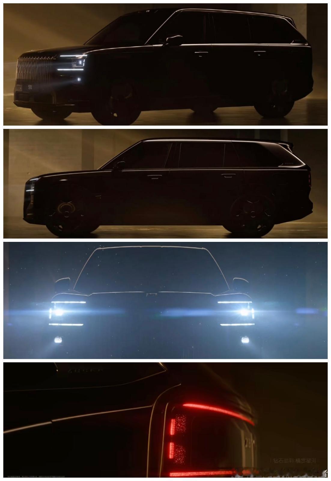极氪9X，又是一款全尺寸SUV，这个气场我可以给满分，希望实车颜值别拖后腿。[喵