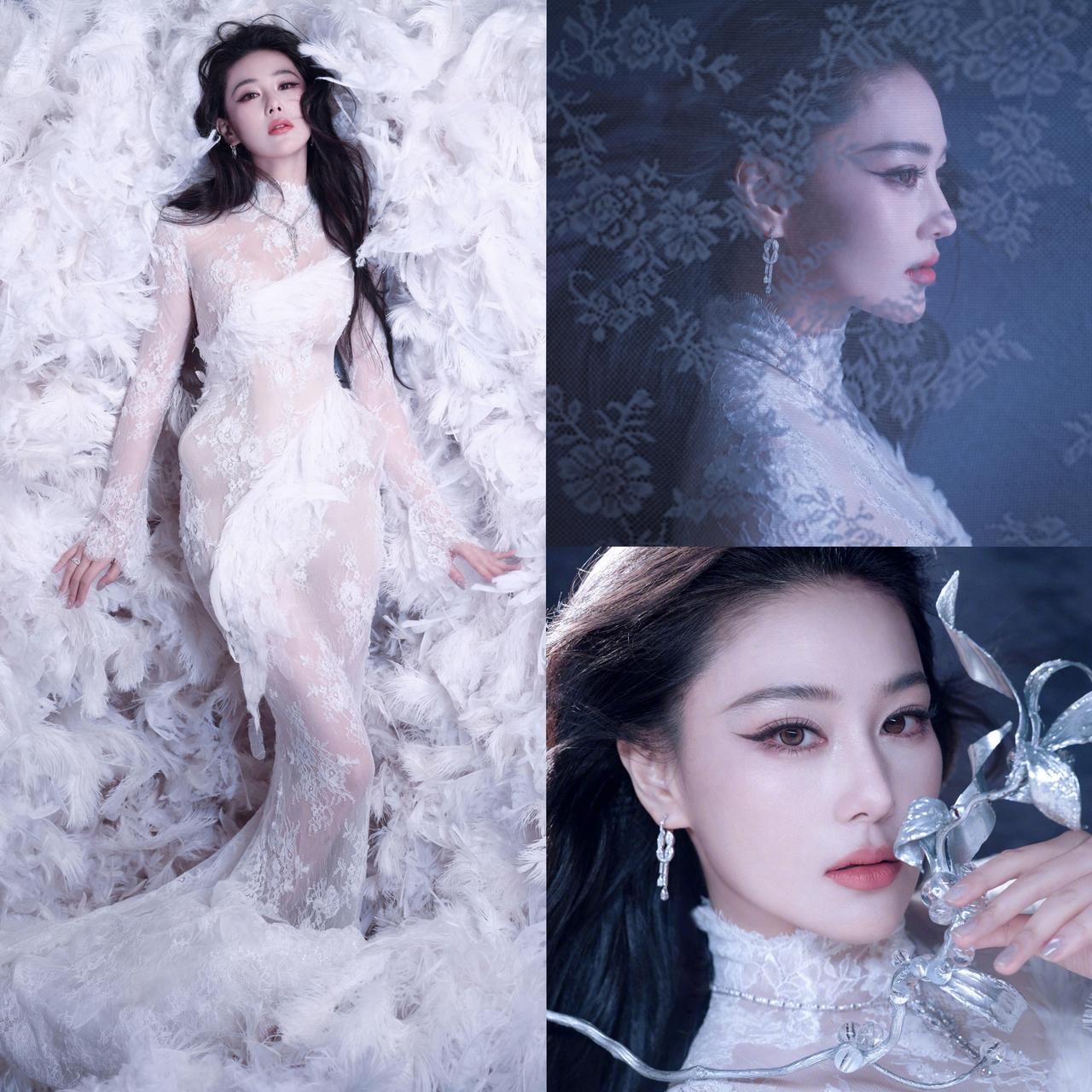 张馨予红毯杀疯了25斤“战袍”穿出女王气场这姐是真人形AI吧？三亚红毯上