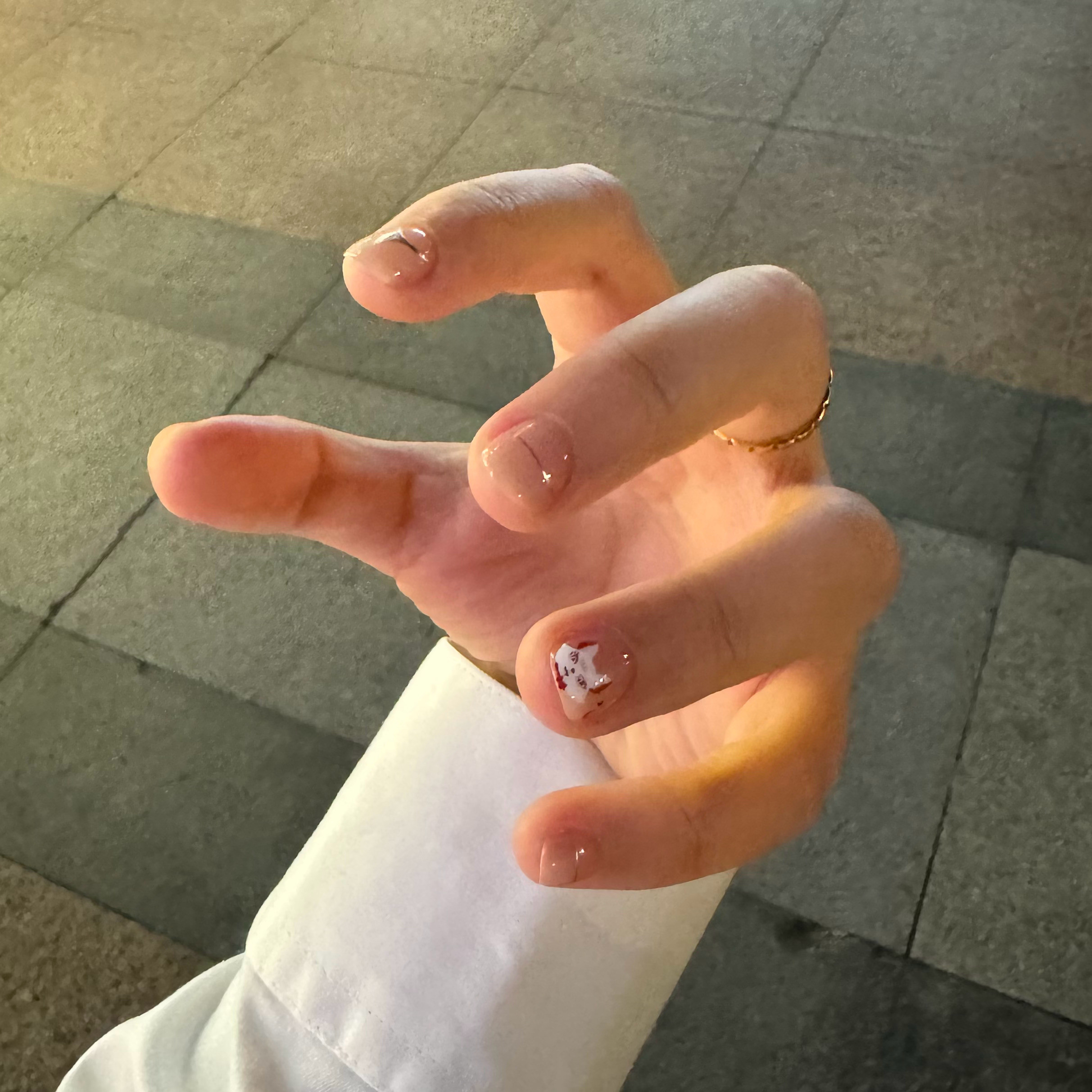 见面会的时候好好和janjing炫耀一下