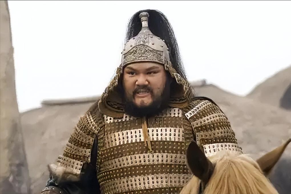 杨文广勒马收缰，面不改色，看着眼前这尊铁塔似的敌将——乌骓马下，铜锤在阳光下反着