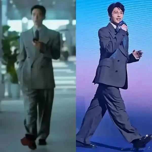井柏然这穿搭居然撞衫这么多，学的是之前的神剧啊[捂脸哭]​​​