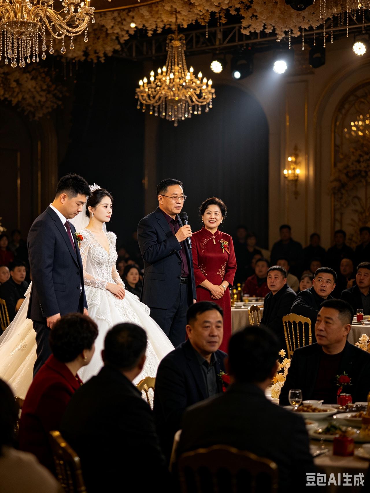 我爸让我婚前把3200万别墅过户给他，我照做了，婚礼上婆婆笑道：亲家，现在能把别