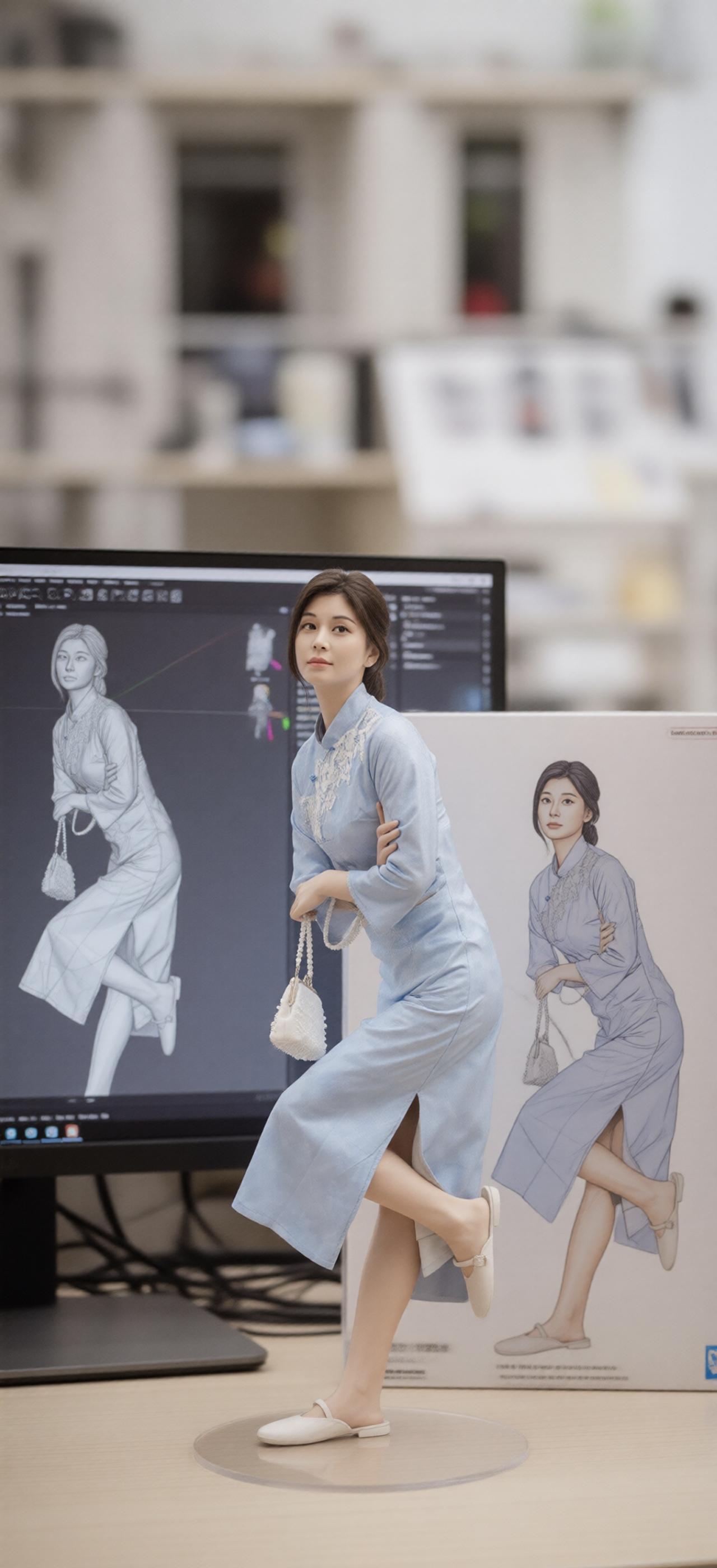 手办人物形象生动有趣