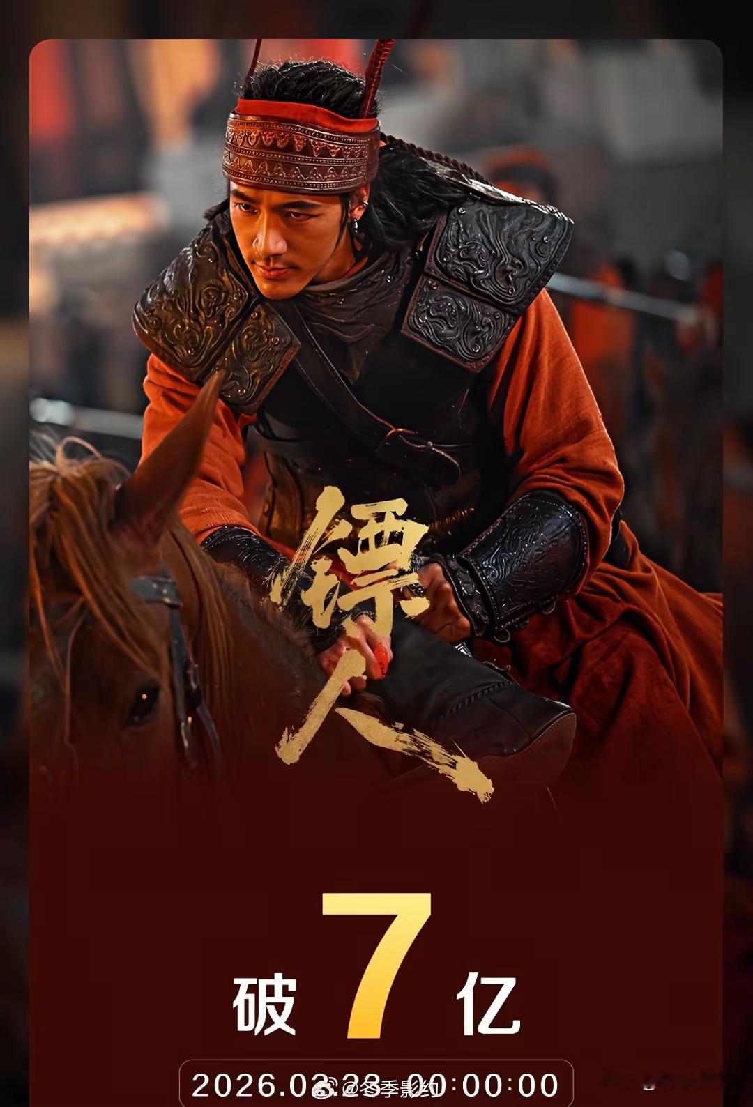 吴京现在悬着的一颗心终于落下了吧。不是因为现在《镖人》这部电影票房已经连续四天逆