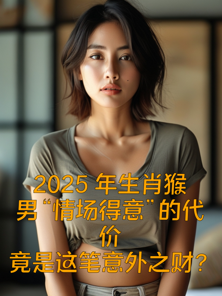 2025年生肖猴男“情场得意”的代价，竟是这笔意外之财？