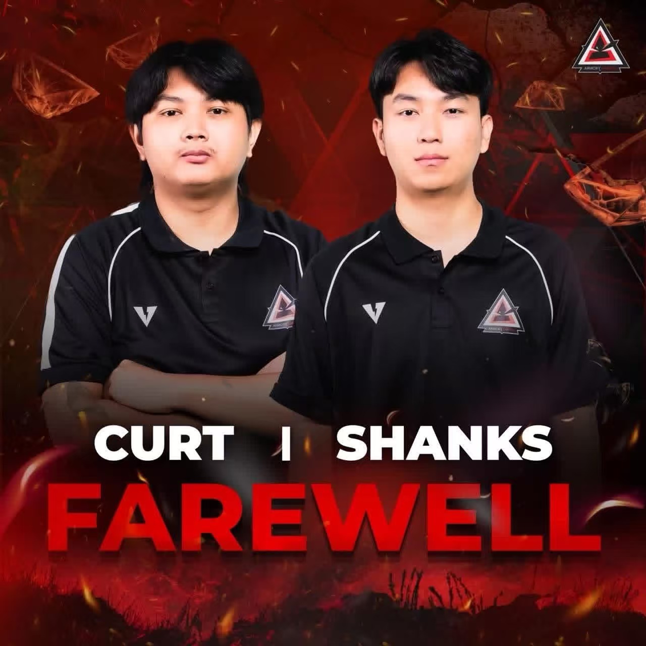 泰国AG战队社媒官宣: 与Curt、Shanks解约