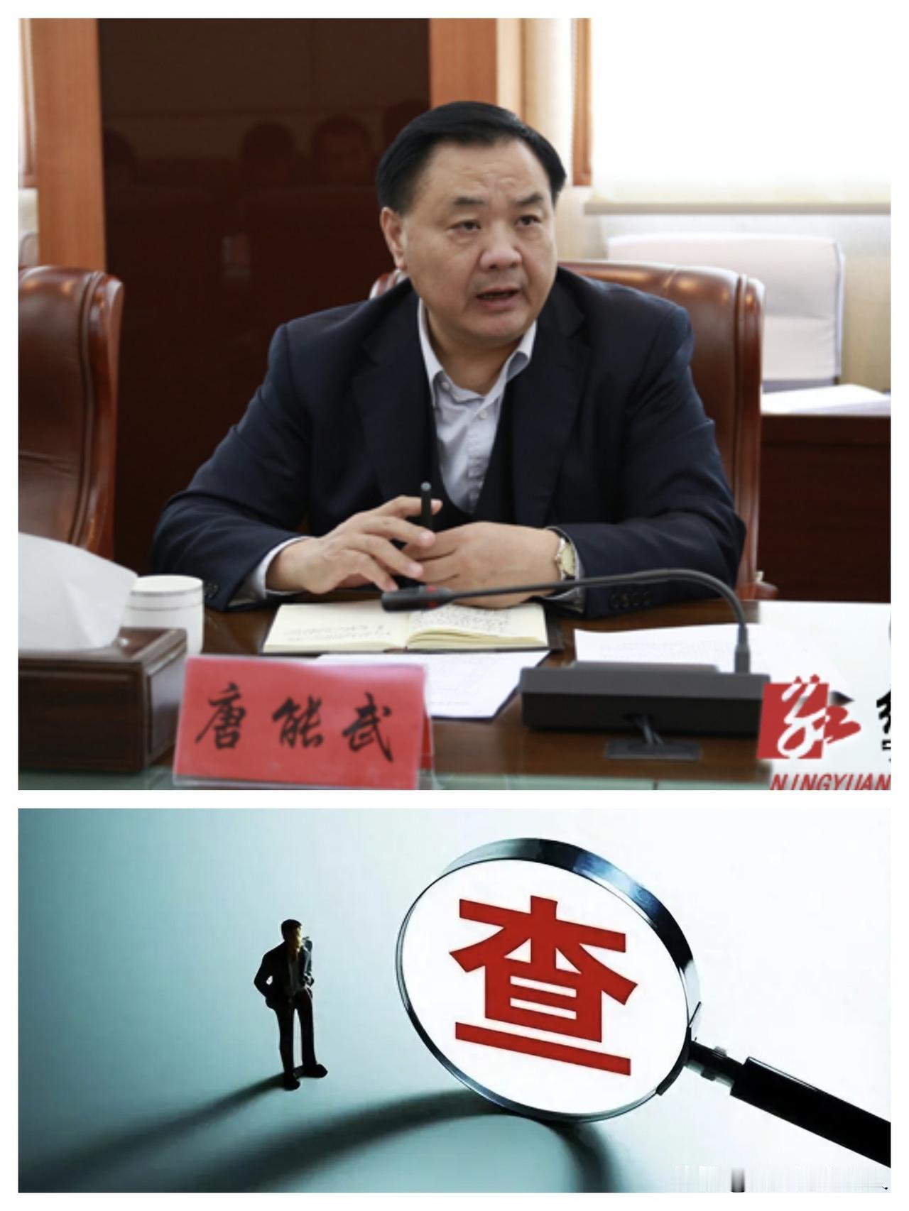 这事儿闹的，刚退休没几年就被查了，1962年出生的【唐能武】，是湖南永州冷水滩