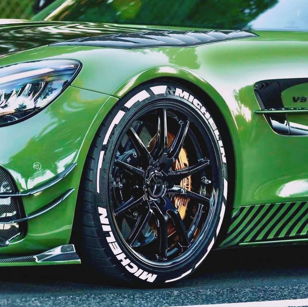 Mercedes-Benz//AMGGTR绿色闪电！豪车超跑