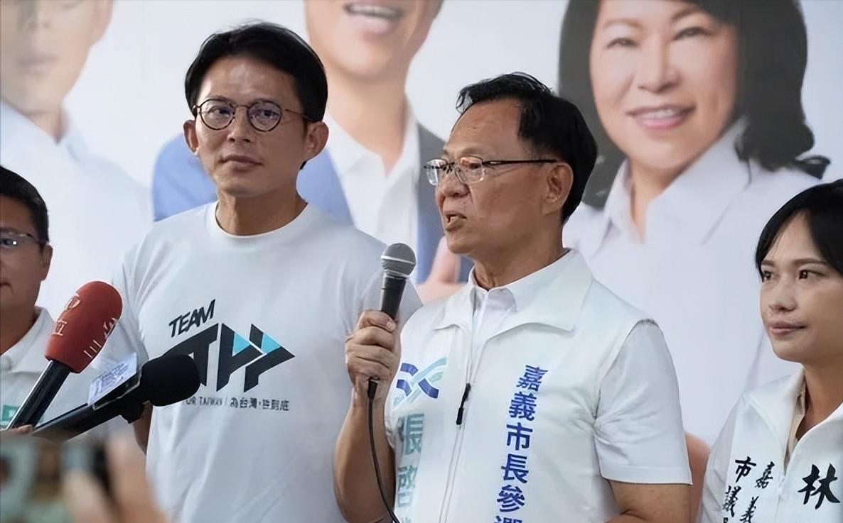 民众党嘉义市长候选人张启楷9月9日正式公布竞选团队完整阵容，蓝白阵营核心人物全面