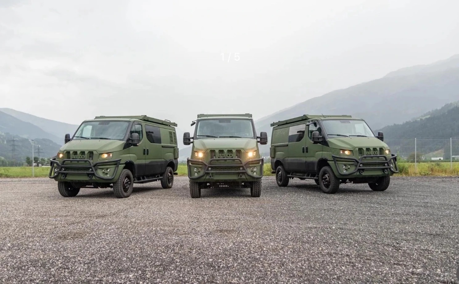 特殊车辆军用版依维柯NewDaily牛大力