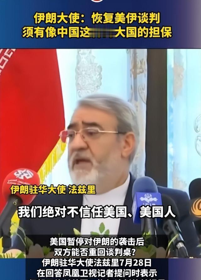 伊朗大使直言这个世界只有一个大国真正可信，沙特避开美国联手13国自保，美国已经察