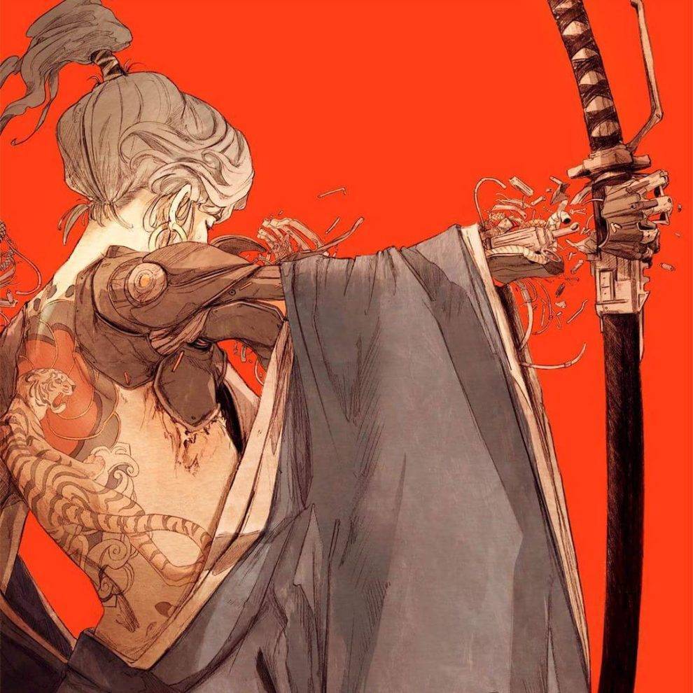 绘画欣赏EVA-01，太空人，毒液©ChunLo美国概念艺术家​​​