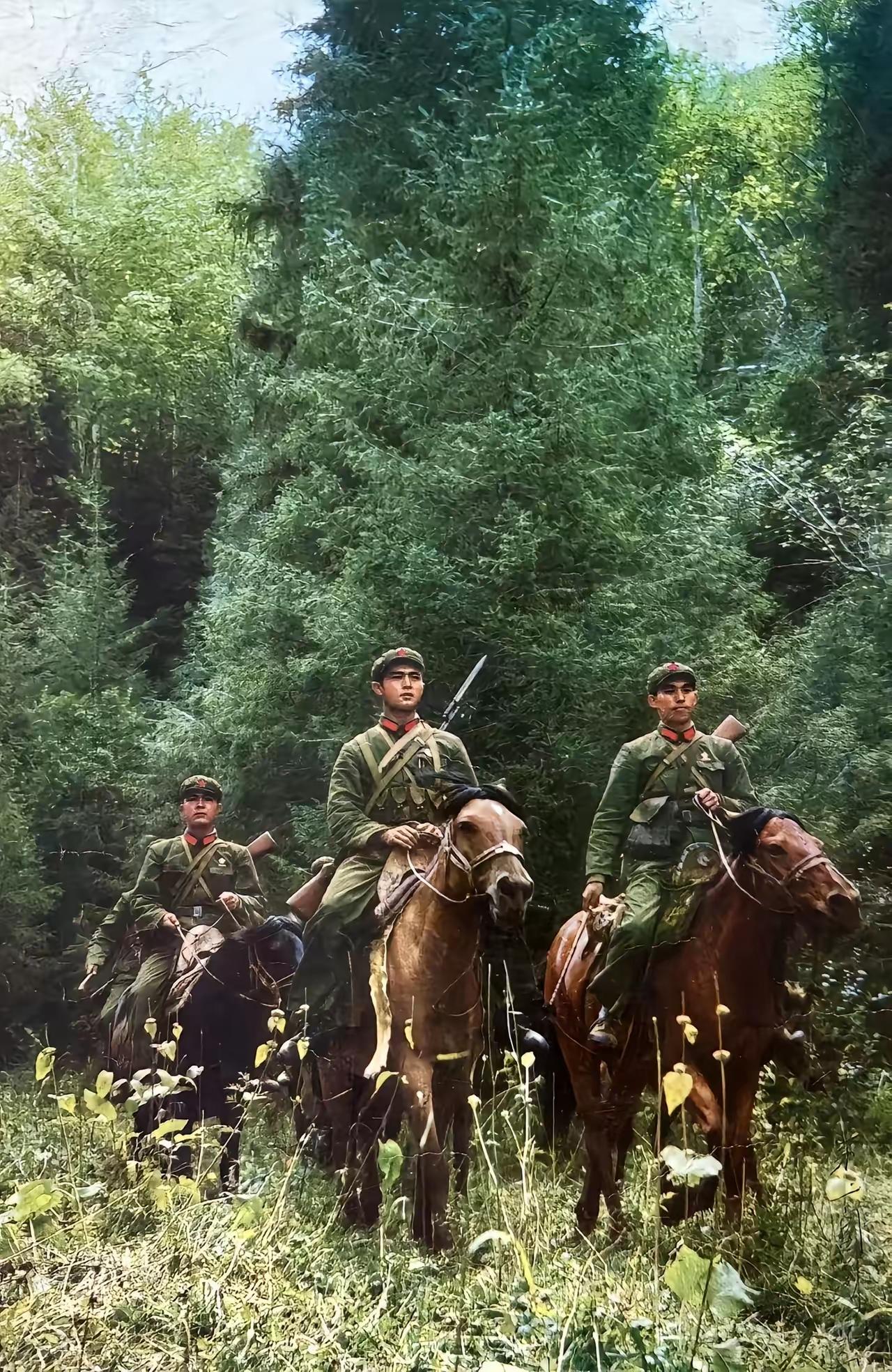 哪一副是骑兵真实的样子？