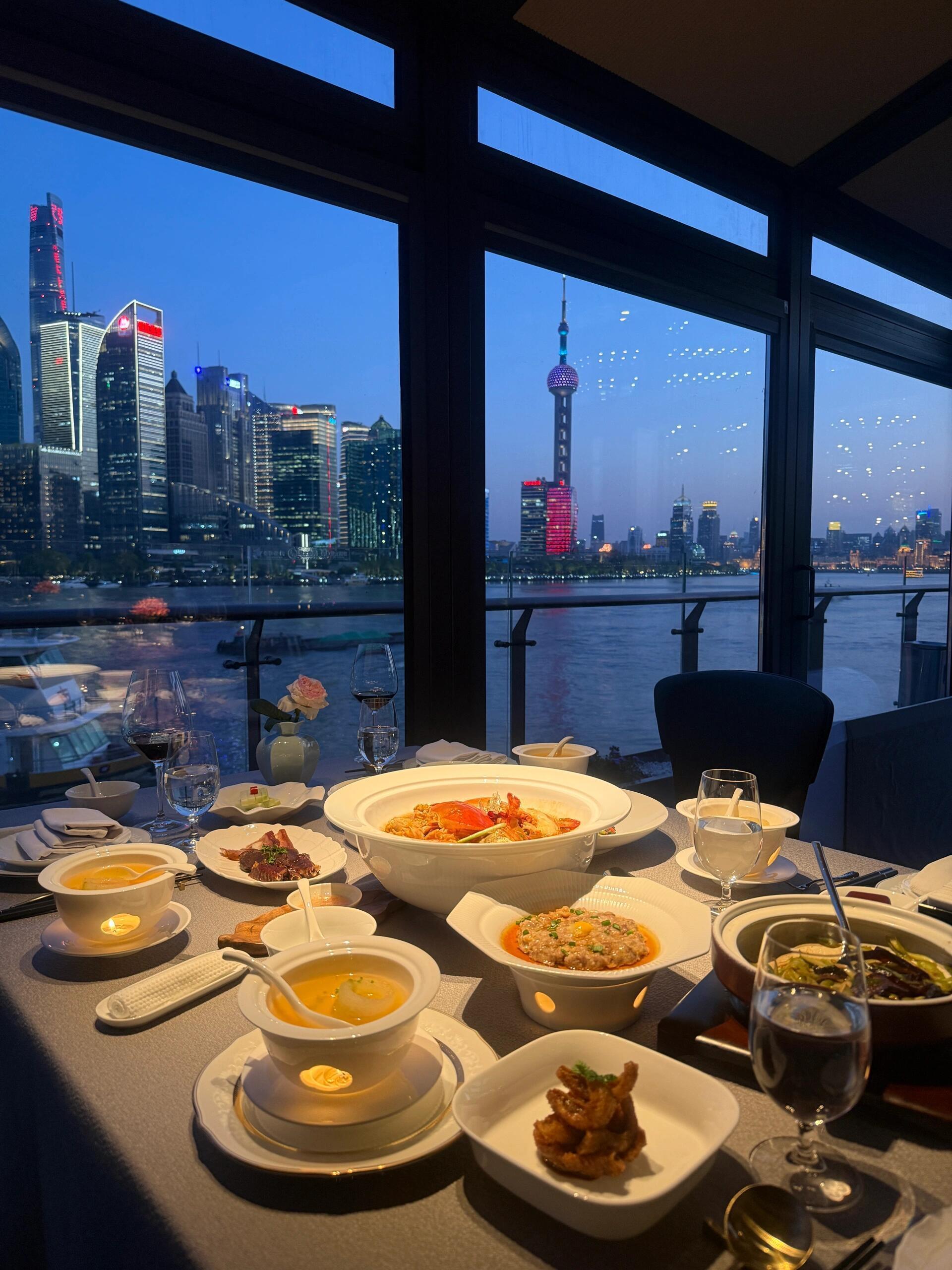 上海夜景真是富贵迷人眼啊🥂​​​