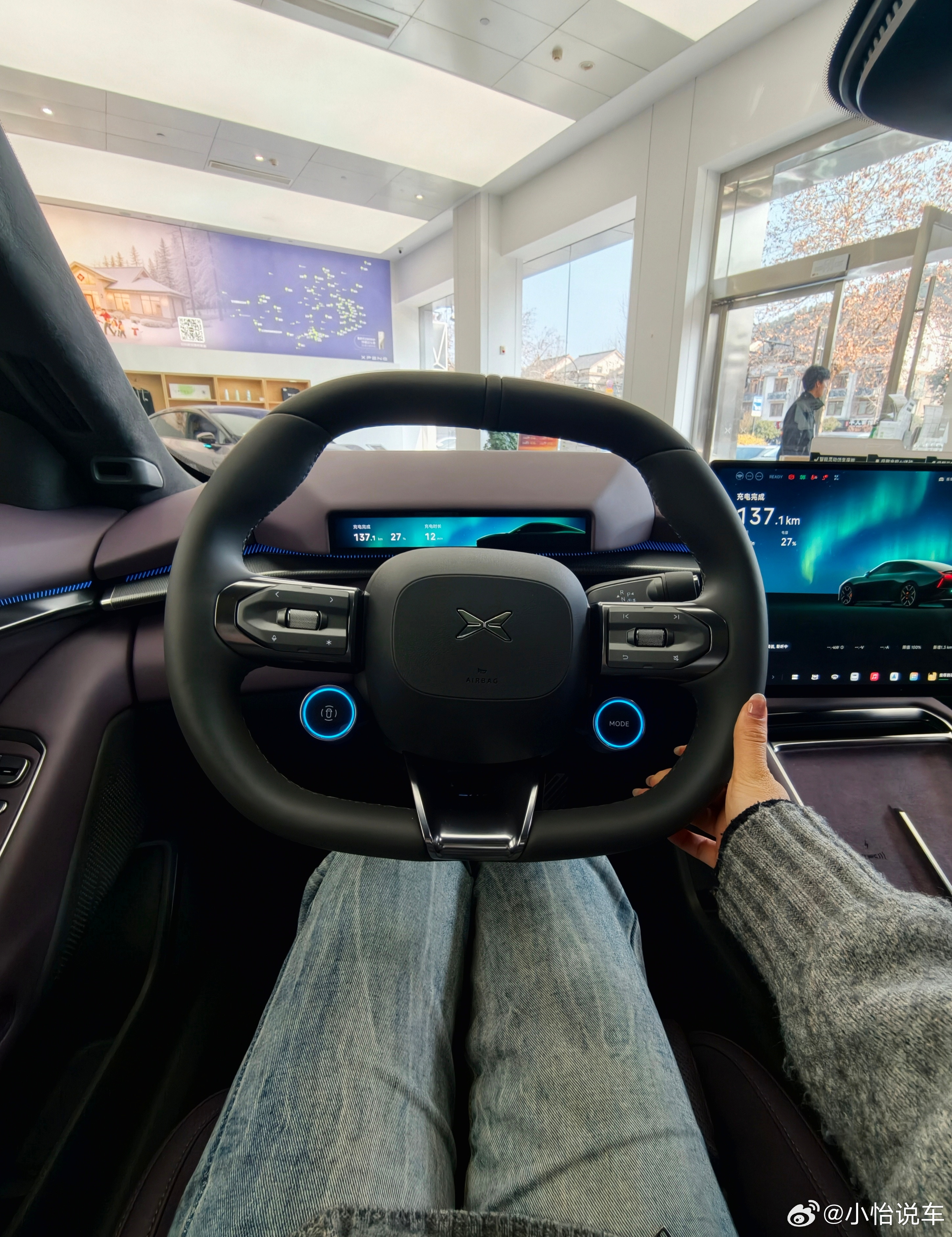 大家都说小鹏第二代VLA很厉害，今天特意来小鹏体验一下！试驾小哥给我安排了小鹏P