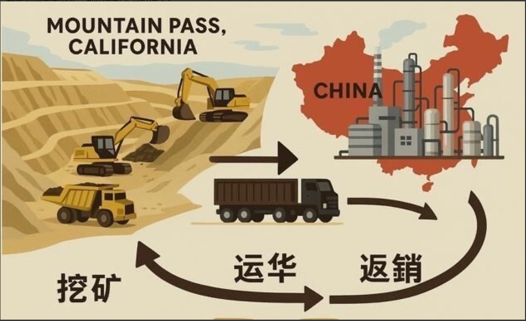 美国网友：为啥你们中国以前便宜出口稀土？中国网友：因为我们便宜卖，你们才不会自己