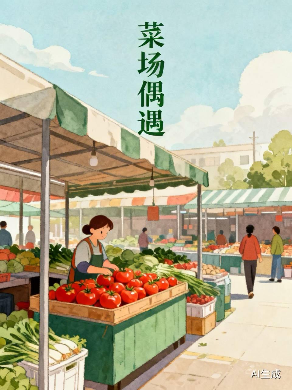 菜场偶遇老同学，我随口一句话，尴尬到现在早上买菜，正低头挑西红柿，听见有人喊