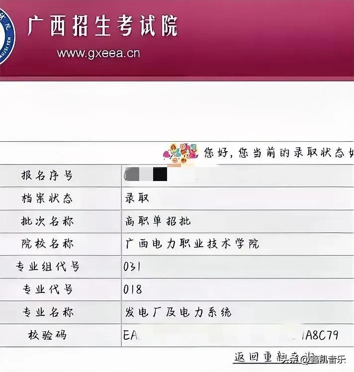 25年单招能被这样的学校和专业录取，说明确实是有点实力的！分数不低，高职单招