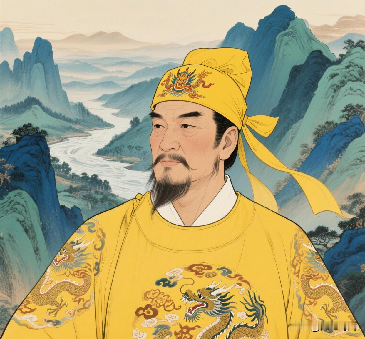 1395年，68岁的朱元璋去看望70岁的汤和，当时汤和已中风，无法说话，直流口水