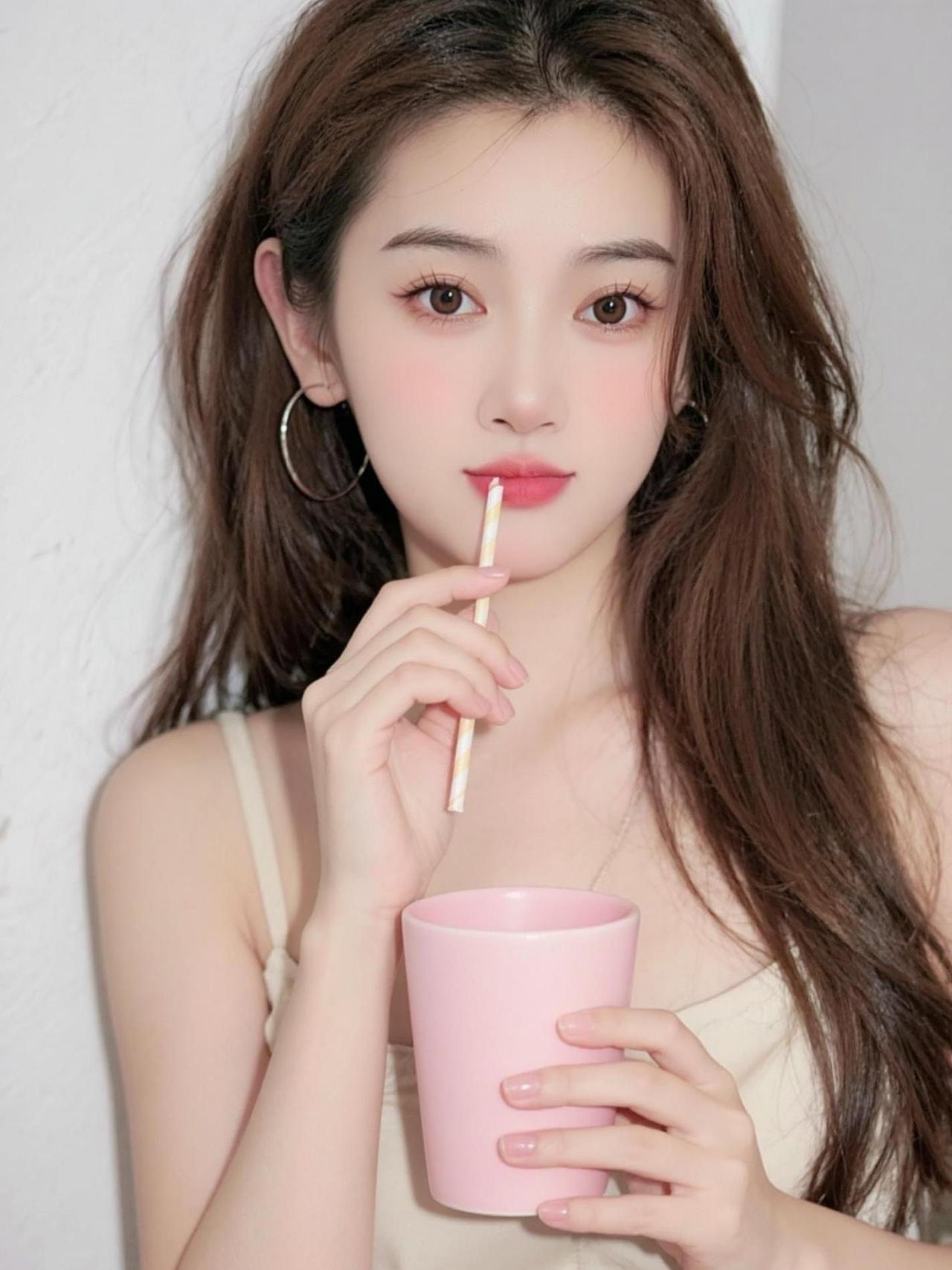 AI甜系自拍抖音ai创作可爱甜妹初来乍到请多关照你今天真好看合伙人计划