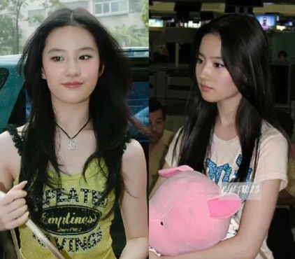 考古刘亦菲早期穿搭！原来时尚真的会轮回