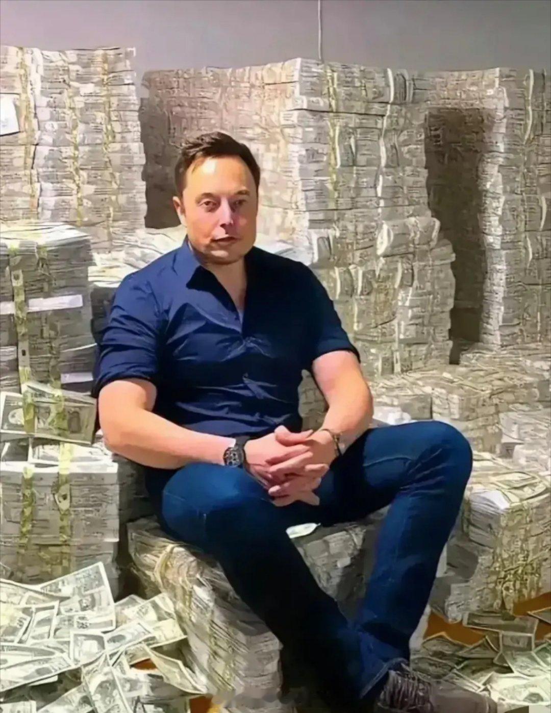 马斯克这富炫得……我真的哑口无言！