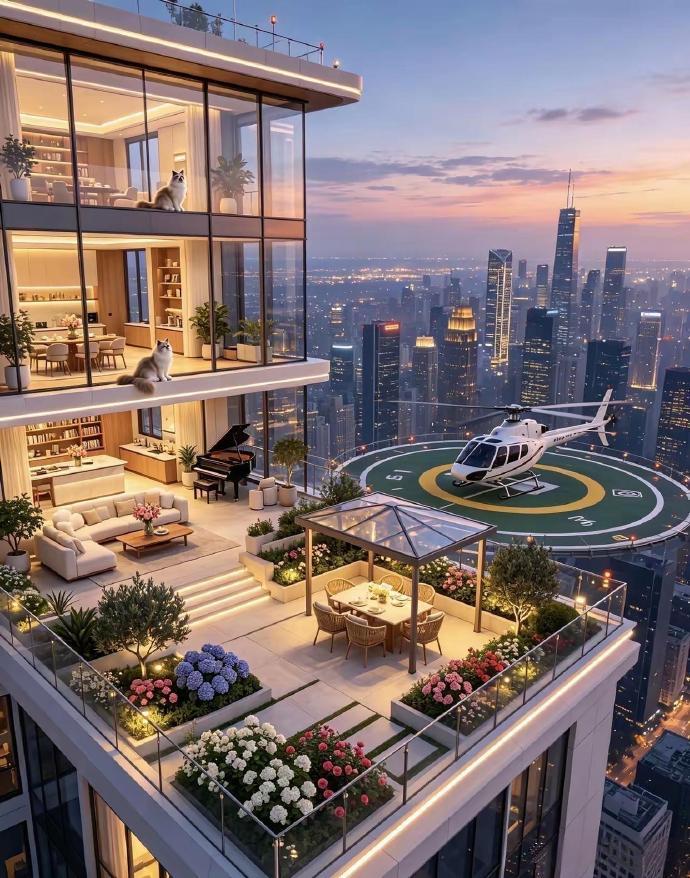 如果你是富二代，你会选择住哪个家？​​​​
