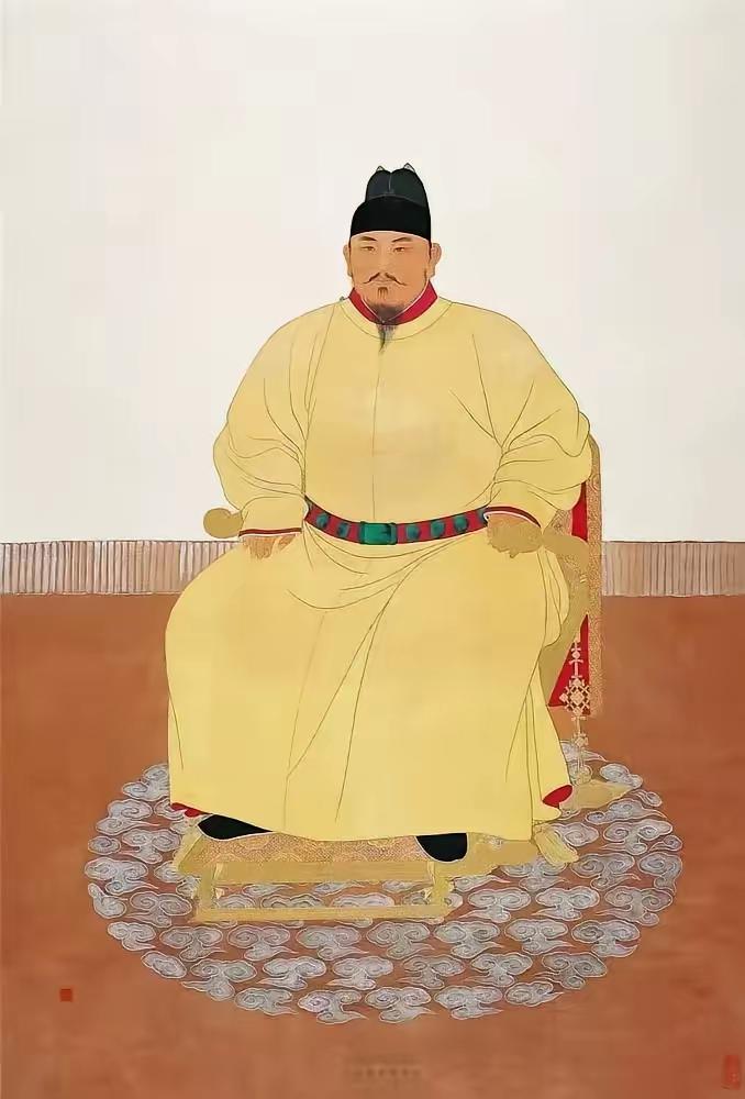 教材上洪武大帝的画像总算换对了！用脚想都知道，从放牛娃逆袭成开国皇帝，凭一己之力