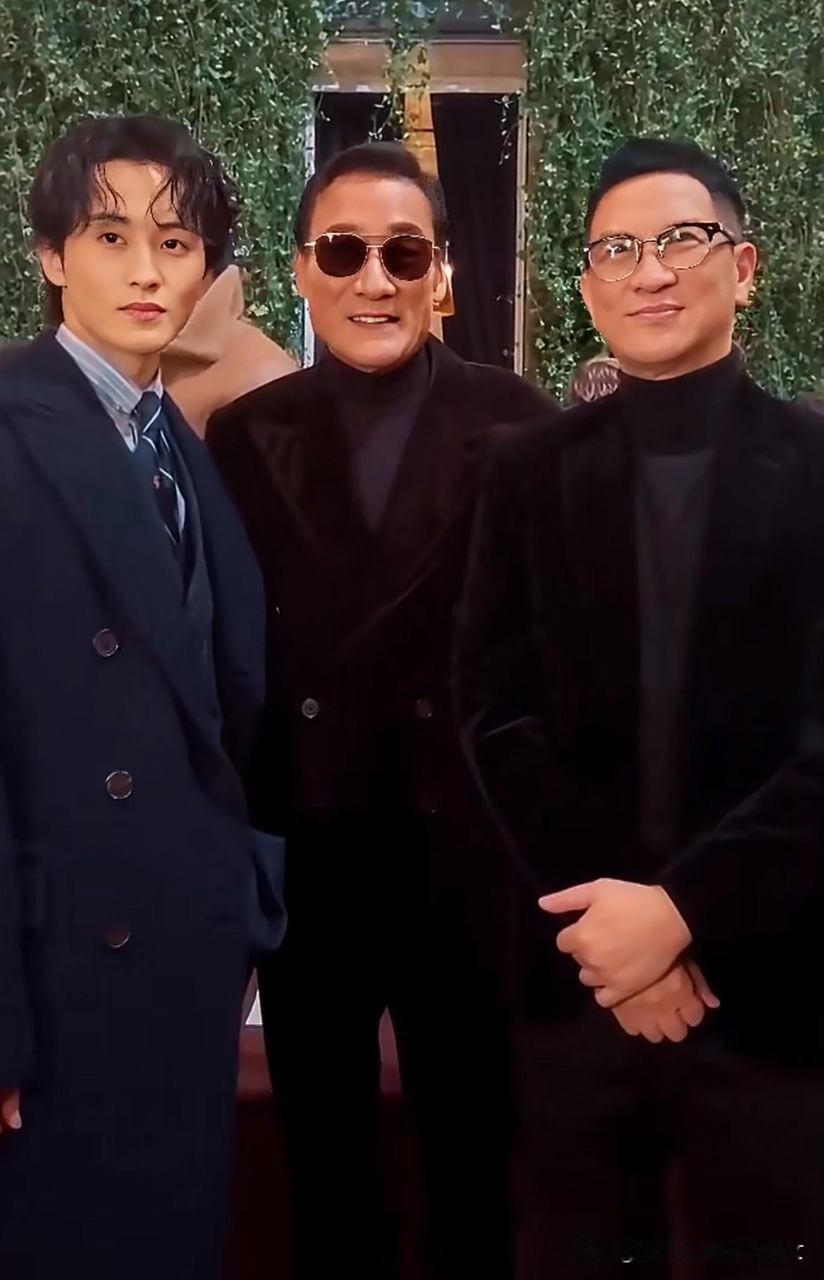 梁家辉又见张家辉，两位型男在米兰时装周气场全开，把同框的韩星秒了！就在刚刚，R