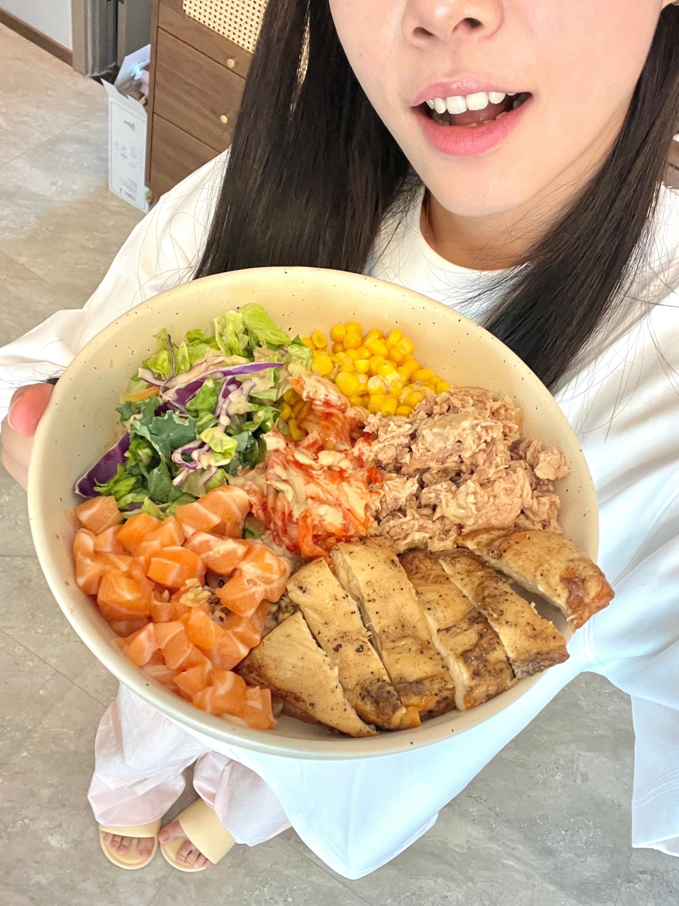 超级营养丰盛还顶饱的一顿​​​