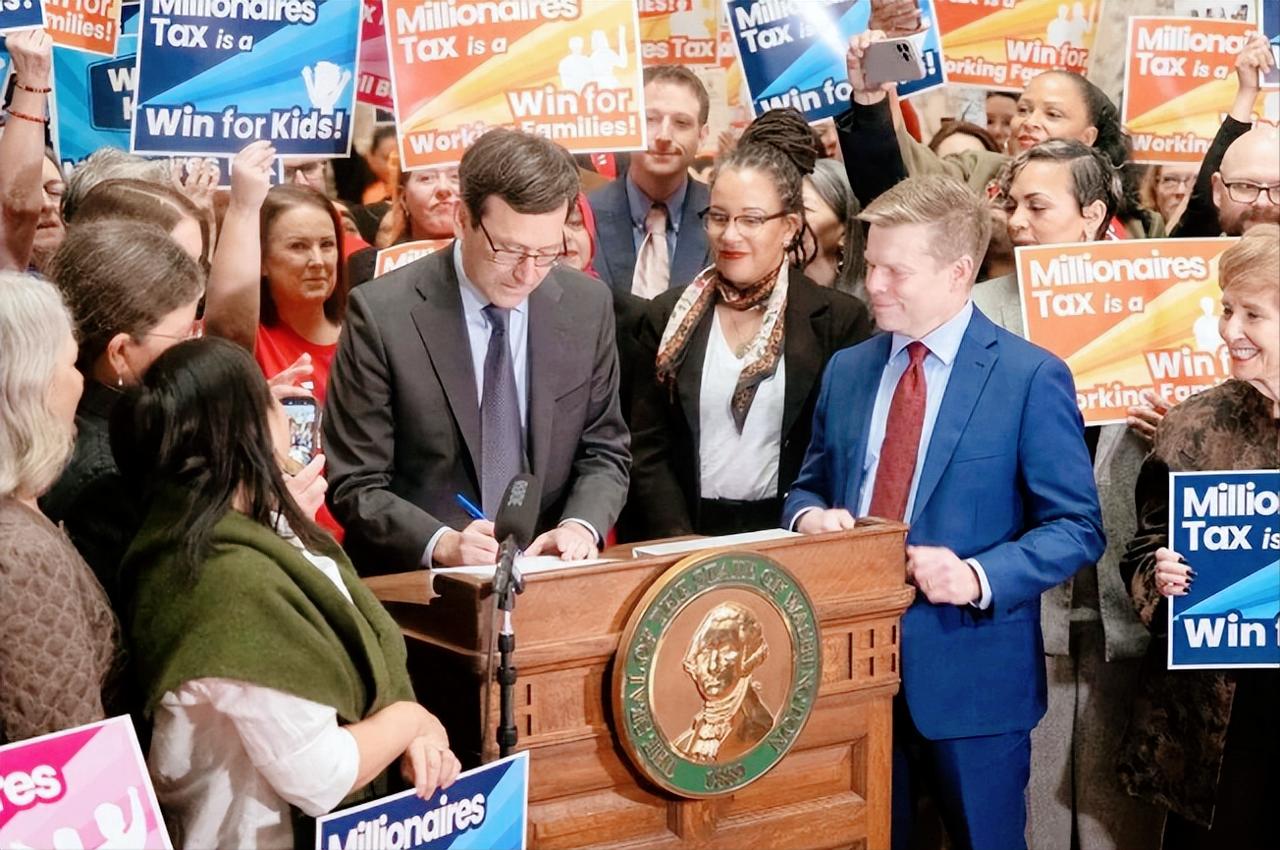 美国华盛顿州直接干了件颠覆百年传统的大事，3月30日州长正式签法案，要对家里年收