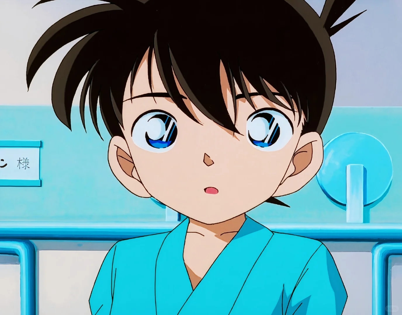 名侦探柯南以防你不知道早期的圆脸小柯有多可爱​​​