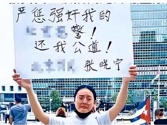 为了永留美国，在联合国大楼举牌抹黑中国的张晓宁，终于“圆梦”！纽约皇后区高等法院