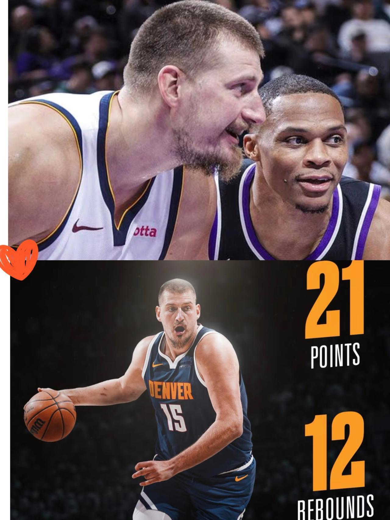 约老师开“作弊挂”了73%+50%+85%效率这哪是人类中锋的数据！过