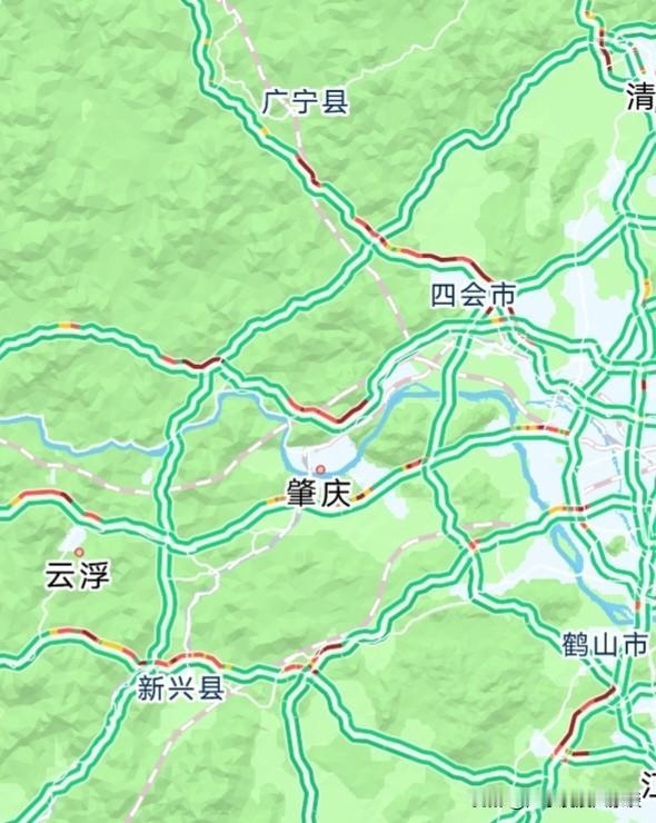 广东已然开启堵车模式！肇庆“首当其冲”！今晚，广东将迎来出省的首个高峰！