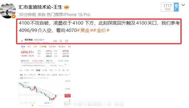 非常牛，直接爆拉，洗麻我了，狗黄金，不要在我进场的时候出数据行不行现在黄金上触4