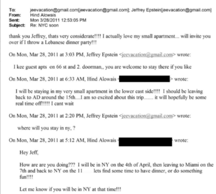 阿联酋女外交官遭曝光，为爱泼斯坦提供中东女孩，已经被火速撤职！2026年2月初，