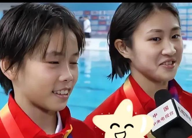 这俩丫头不可小看。跳水队真的不缺人才，如果陈芋汐和全红婵休假，让她俩去夺牌，肯定