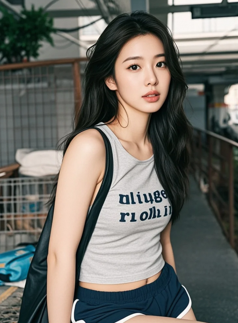 神颜降维打击！这组图里的美女，连头发都在发光！