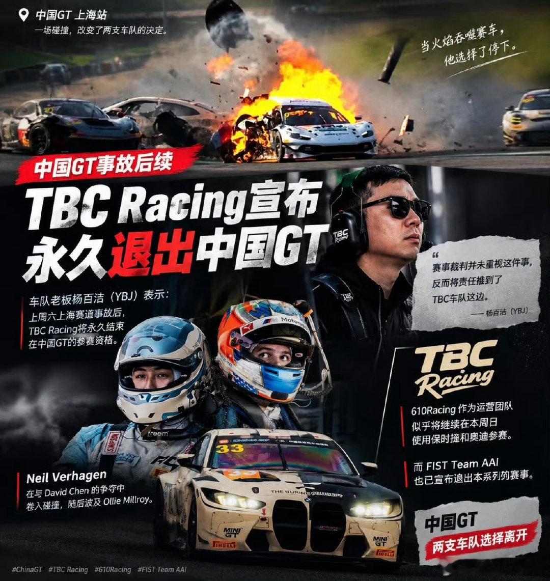 #多车队宣布永久退出中国GT#今天去上赛听到很多人吐槽这个事情，外包60块一天的大爷去做安保…这种层