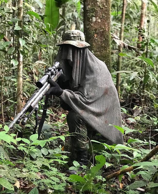 哥伦比亚特种部队狙击手