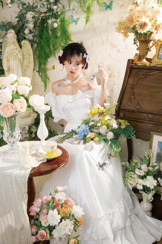 仙仙的法式田园少女写真～🦋