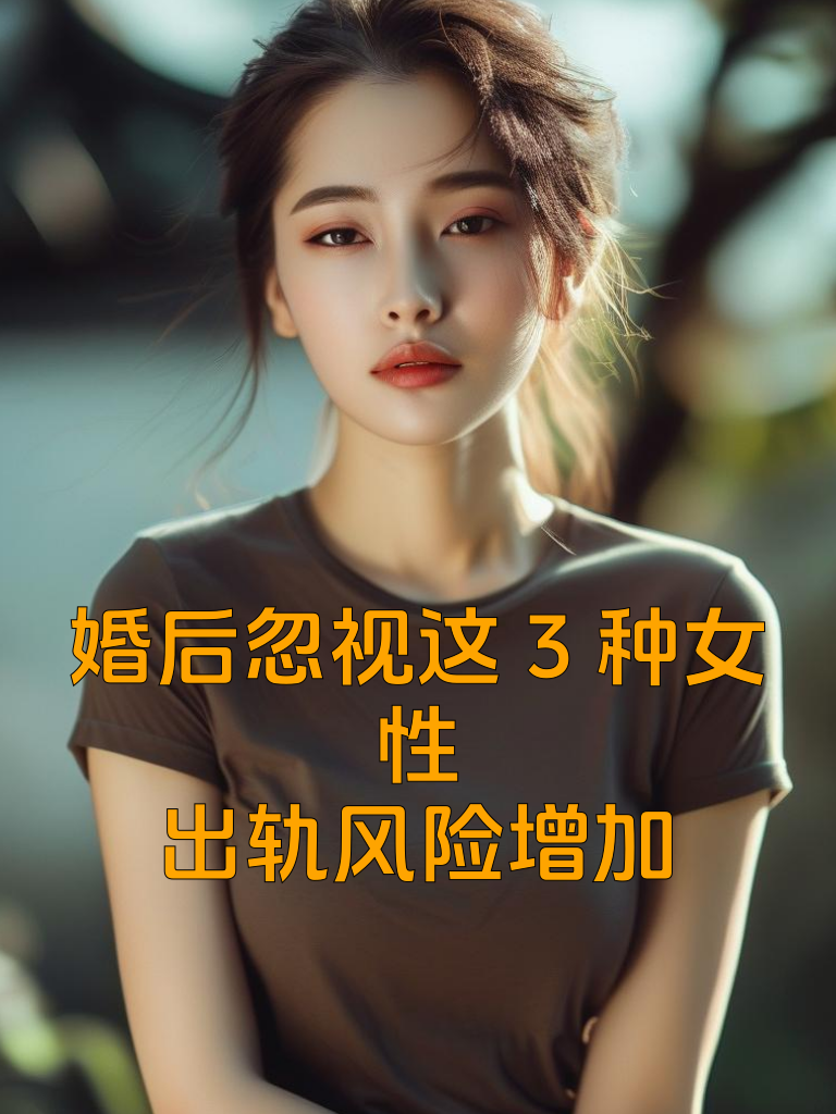婚后忽视这3种女性，出轨风险增加