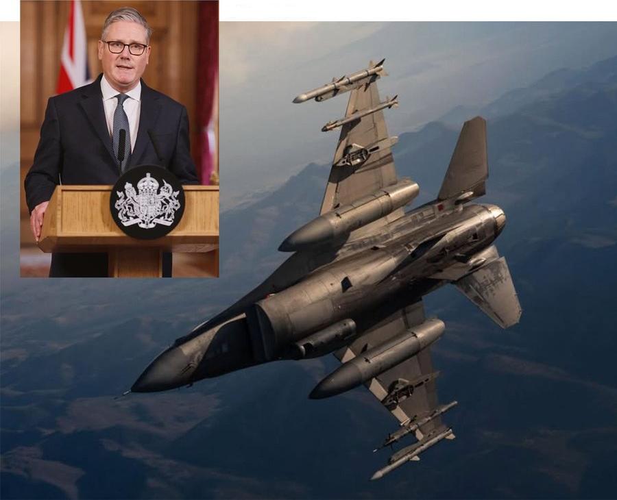 英国首相今天早些时候透露，英国皇家空军和其他英国军事力量正在美国和以色列一方积极