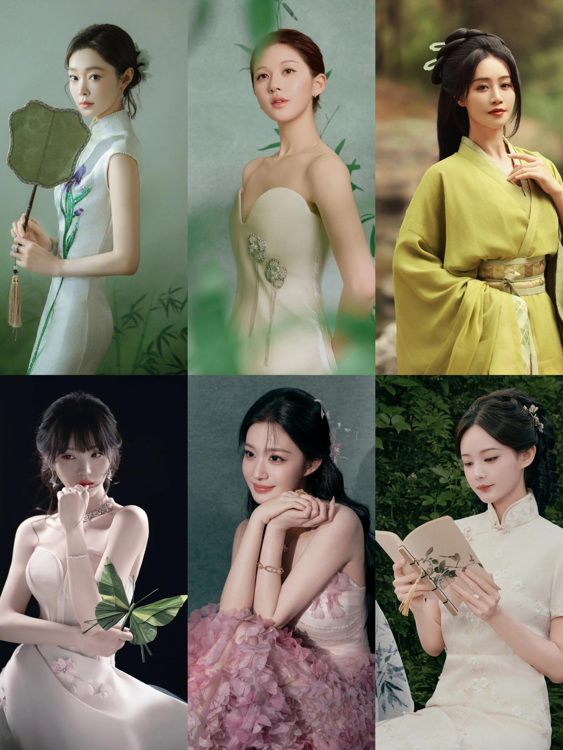 女明星们的端午节大片🍃！太piu亮啦！赵露思|宋轶|王楚然|田曦薇
