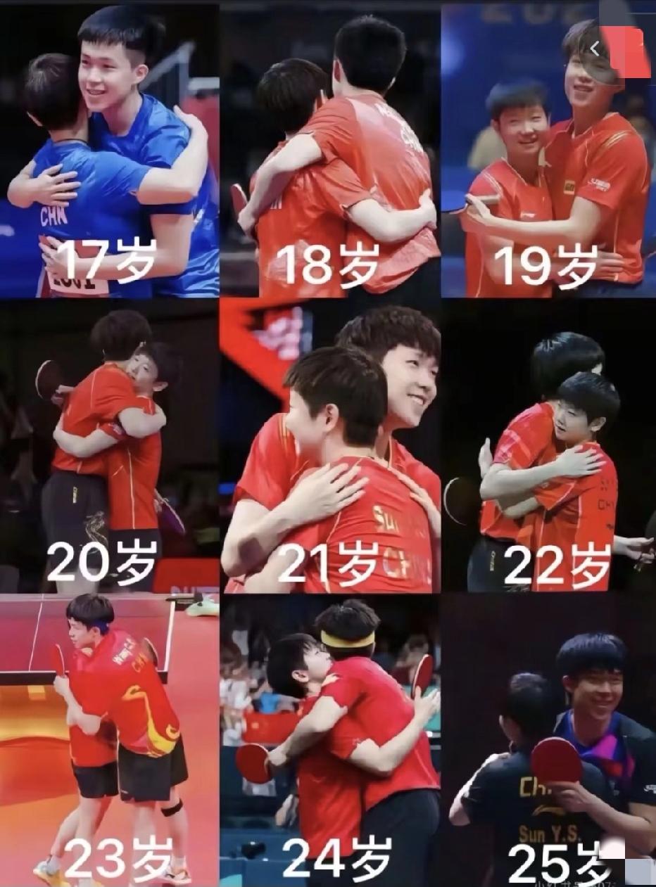 莎莎承认，她原先不认识头哥，如果没有教练们的撮合，也就没现在超火的混双莎头