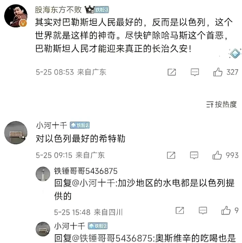 魔法打败魔法！那些以色列的拥趸，是不愿意看到这些的！​​​