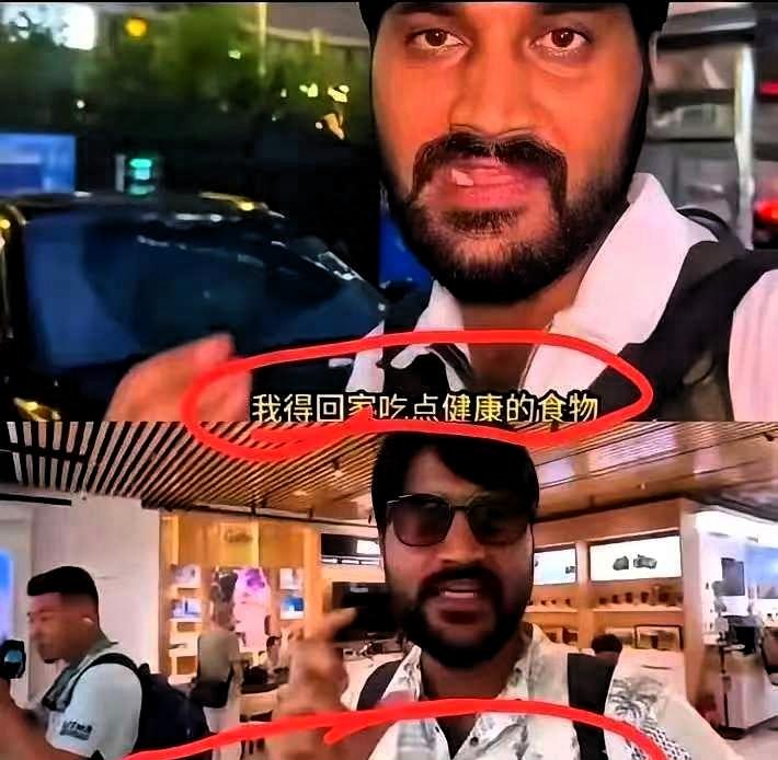 昆明长水机场，一个老外大概是觉得队伍挪得太慢，直接从旁边绕过去，把护照“啪”一下
