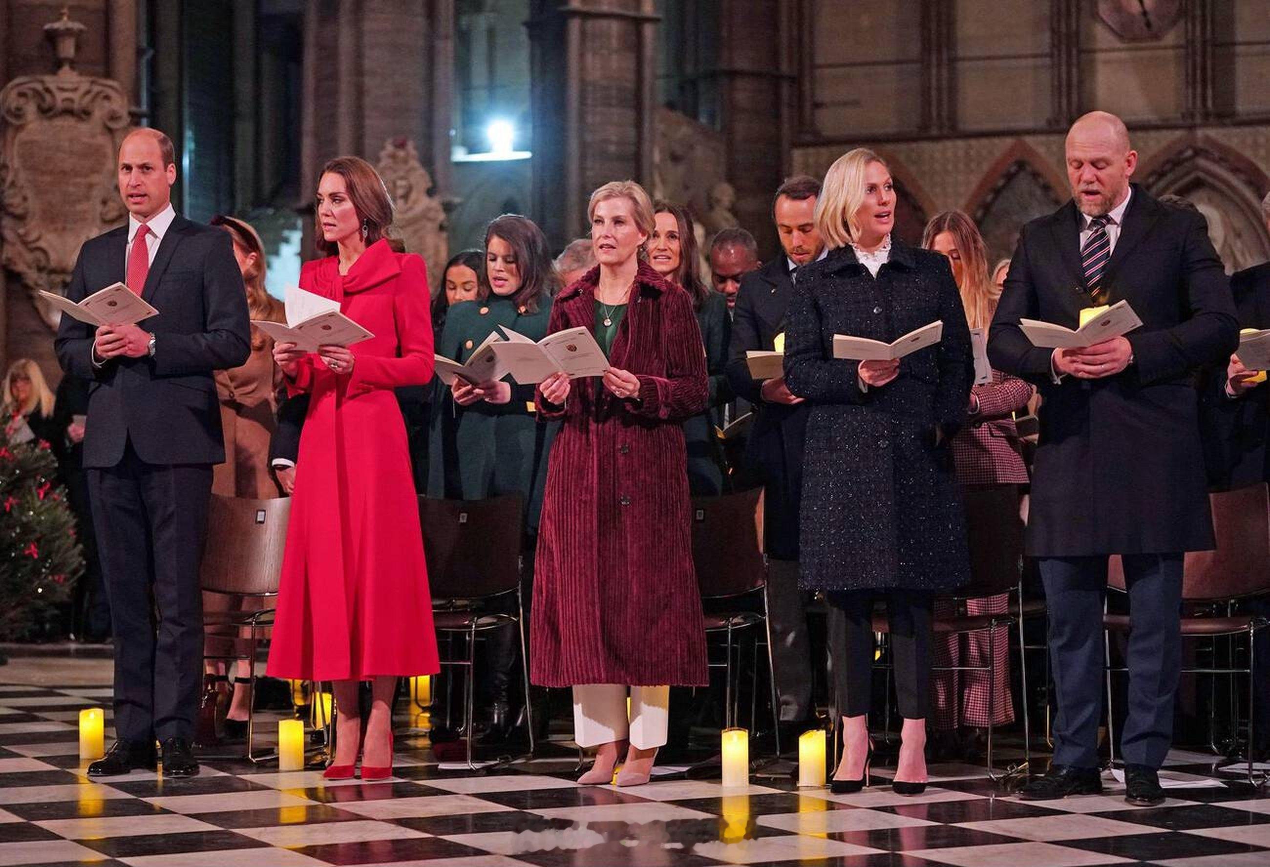 凯特王妃那些年，凯瑟琳王储妃主持的圣诞颂歌音乐会座位安排🎄每逢十一月，威廉